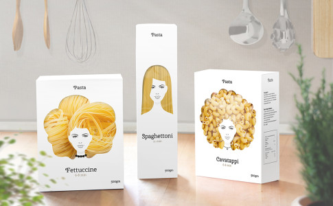 verpakking pasta