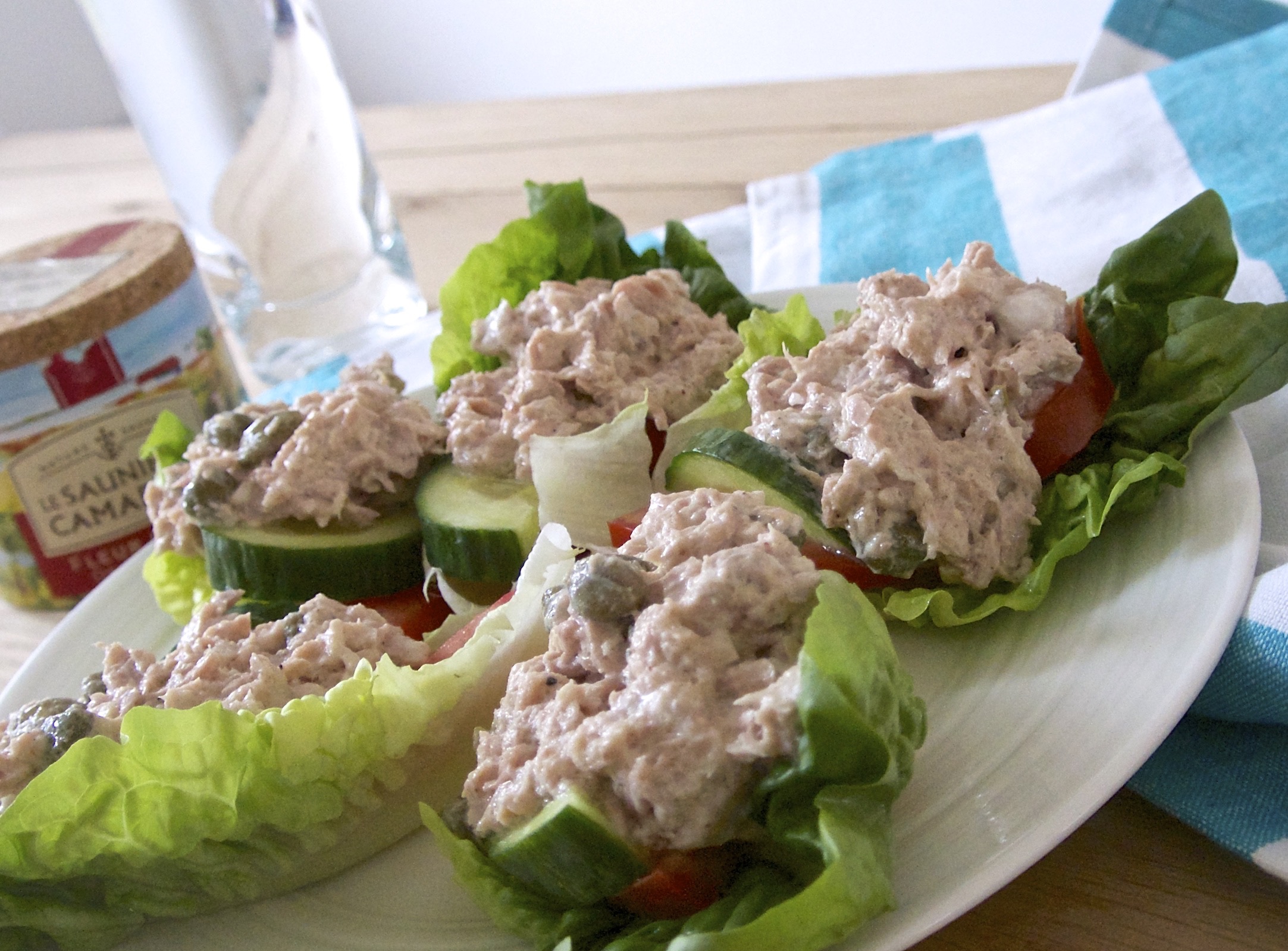 Welp Gezonde lunch: Sla broodjes met frisse tonijnsalade | Goodfoodlove SH-69
